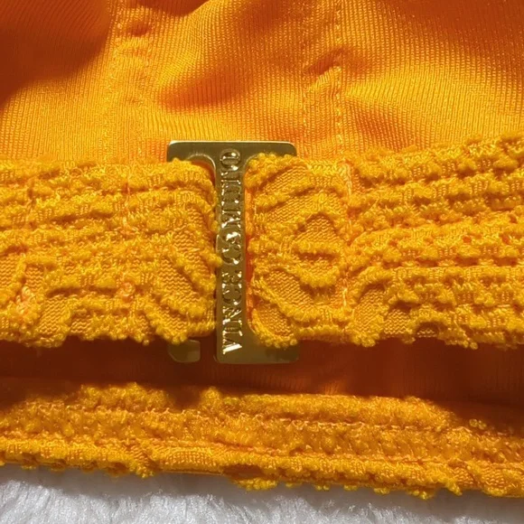 Vince Camuto Crochet High Neck Ring Bikini Top - Picture 5 of 6